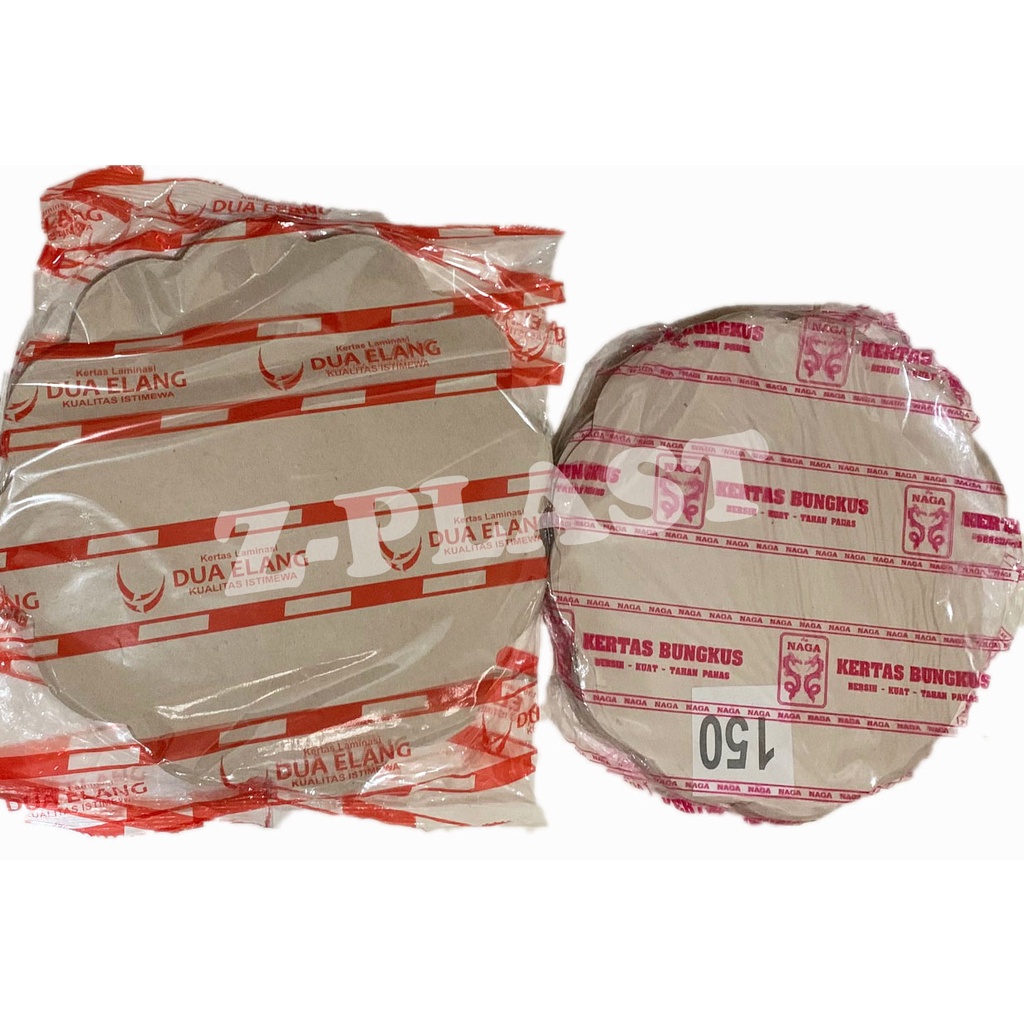 Kertas Nasi Bunga / Bulat isi -+150 lembar merk NAGA