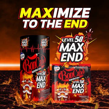 

Kobe Boncabe Max End Level 50 - Sambal Tabur - Boncabe - Kemasan 50 gr