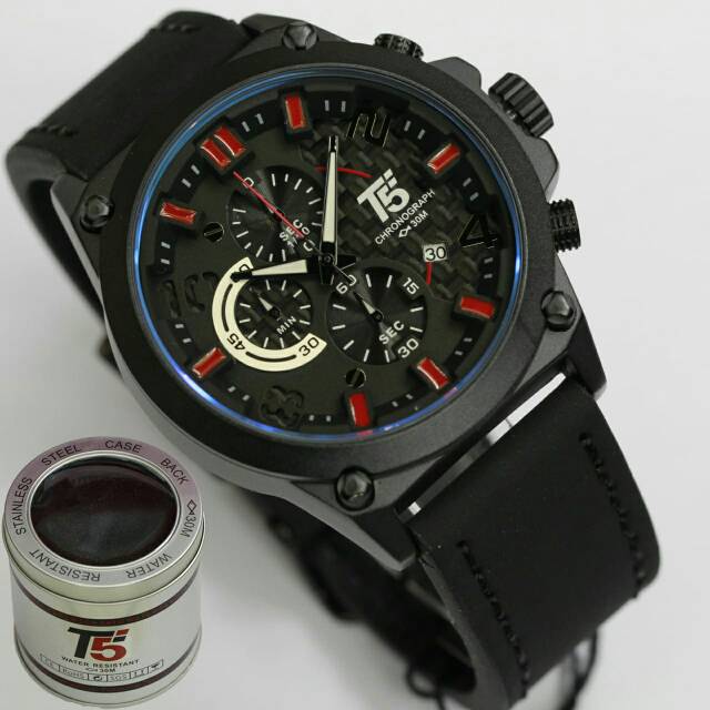 JAM TANGAN PRIA T5 H3479 CHRONOGRAPH ORIGINAL TAHAN AIR