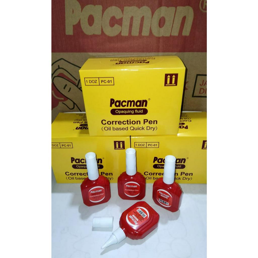 

TIPE X PACMAN 12 PCS / TIPE X MURAH / CORRECTION PEN