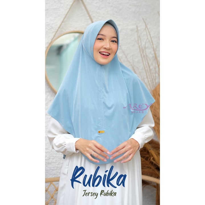 Jilbab Instan Pad Rubika By Arey