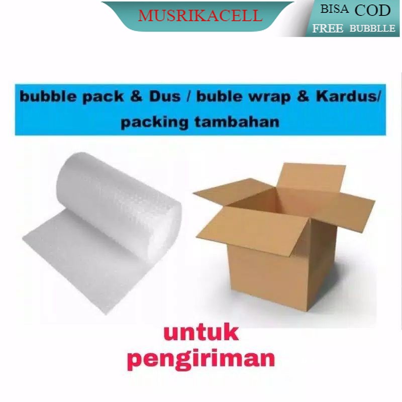 

PACKING TAMBAHAN DUS + EXTRA BUBBLE WRAP