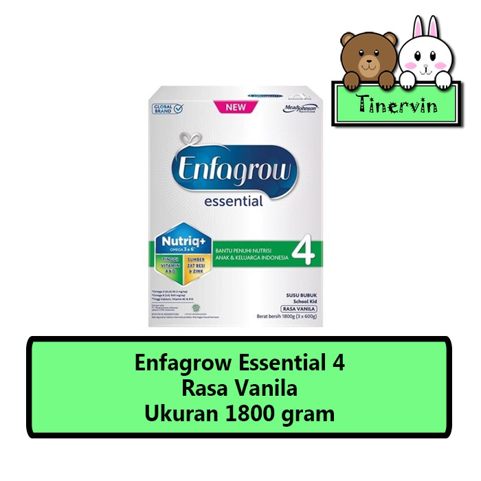 Enfagrow ESSENTIAL 4 Susu Formula 1800 gram Vanila