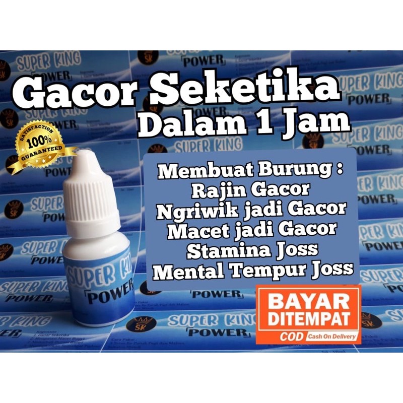 Vitamin Lovebird Penggacor Seketika Cukup 3 tetes Pasti gacor