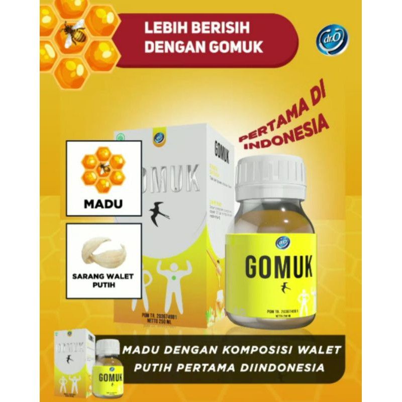 MADU GOMUK/MADU PENGEMUK HERBAL/BPOM 250 ML