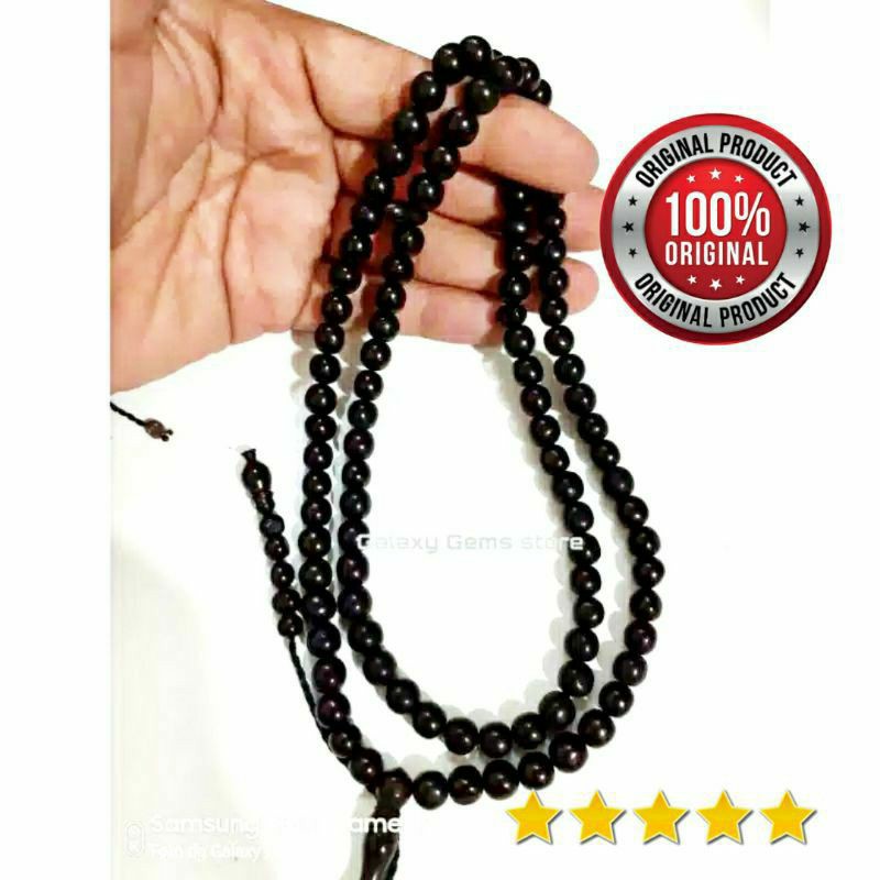 tasbih kauka/kokka hitam natural