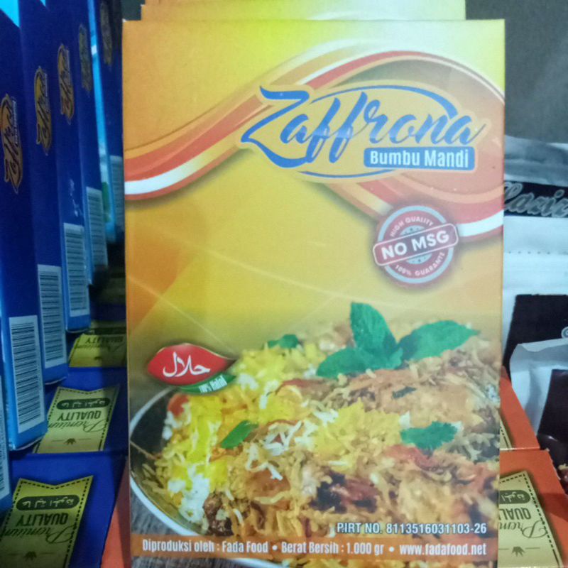 

Zafron bumbu Nasi kebuli