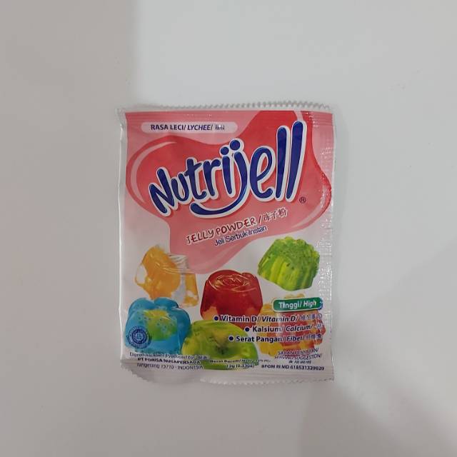 Nutrijell Jelly Leci Lychee 15 g