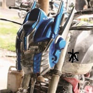 Headlamp cover optimus prime byson