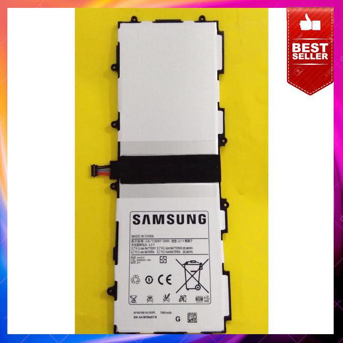 Acc Hp Baterai Samsung Tab 2 10.1 P5100 P7500 Tab 10.1 N8000 7000Mah Original