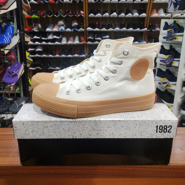 Warrior Sparta Gum High White Sepatu Sneakers