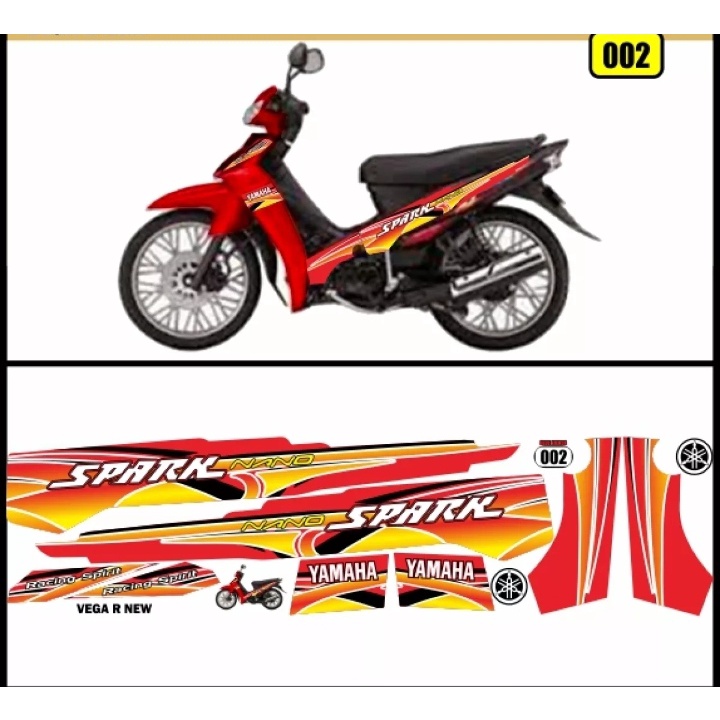 striping Vega r new / decal Vega r new / variasi Vega r new