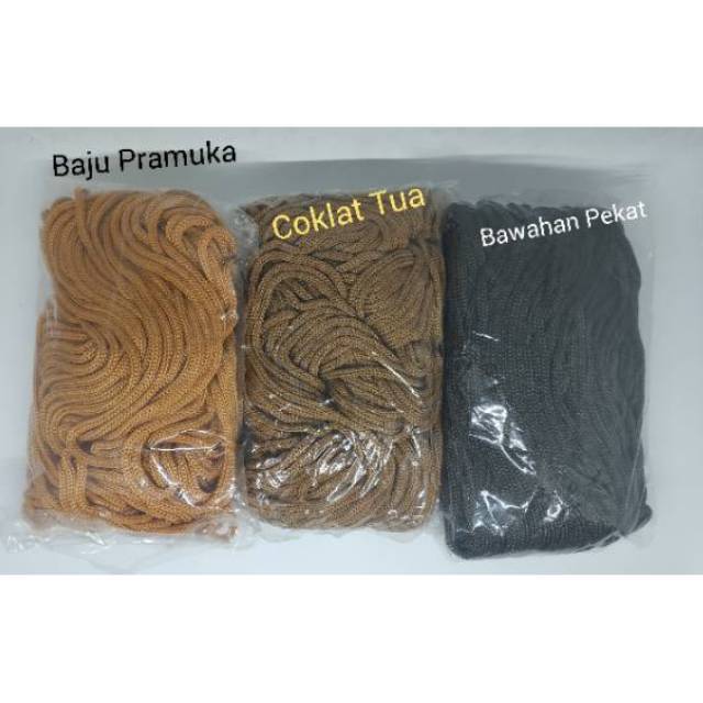 [Bagian 1] Tali kur 3mm, merk panda 80 gram(+- 30 meter) bahan kerajinan