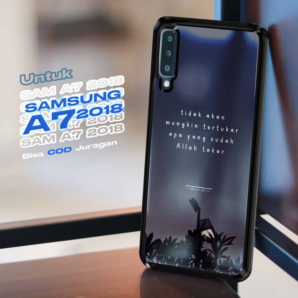 Case SAMSUNG A7 2018 - Casing SAMSUNG A7 2018 [ QUOTES ] Silikon SAMSUNG A7 2018 - Case Hp - Case Me