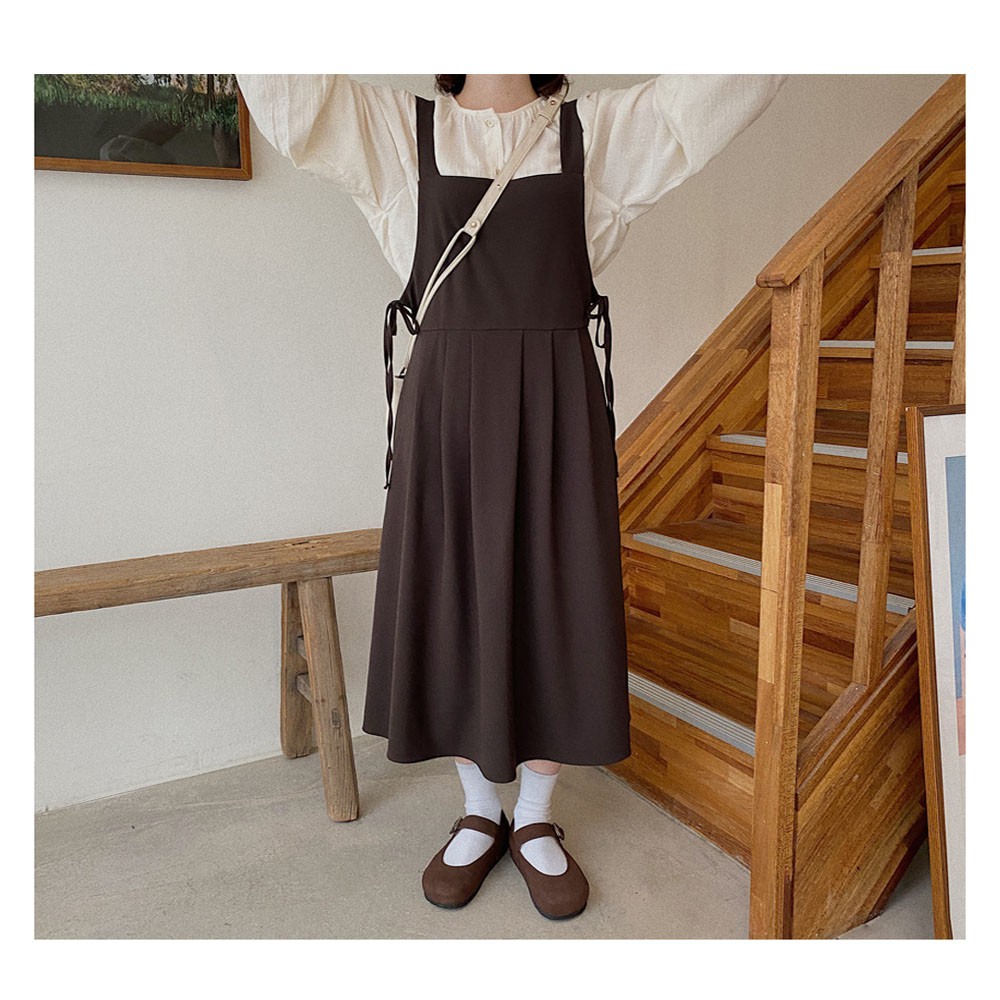 Jilli Dress Overall Model Vintage Korea-2