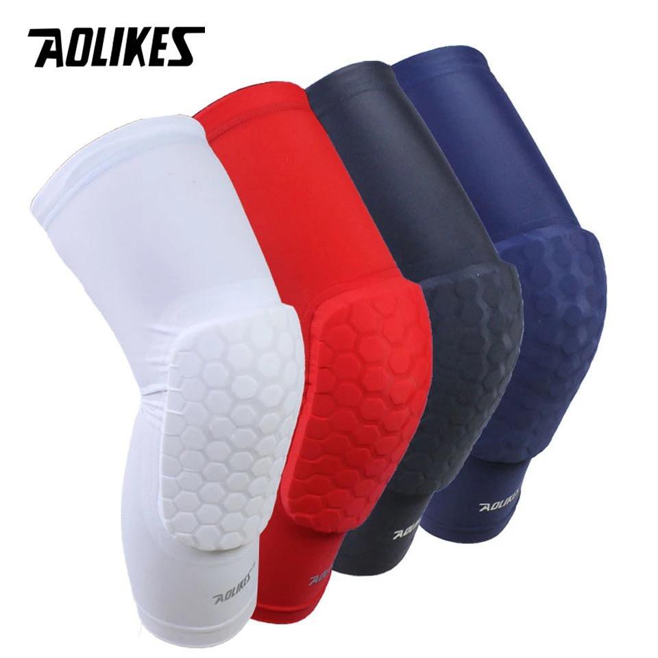 AOLIKES 7066 Long Leg Sleeve - Kneepad Support / Deker Pelindung Lutut Kaki Panjang Olahraga