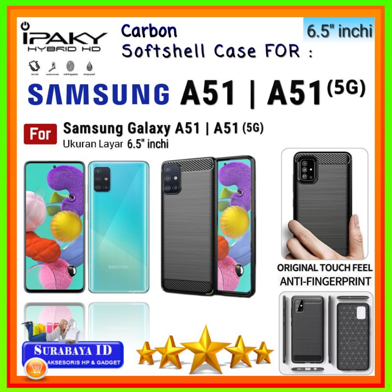 Casing Case Samsung Galaxy A51 | A51 5G (6.5"inchi) | Soft Case iPaky Samsung A51/A51 5G