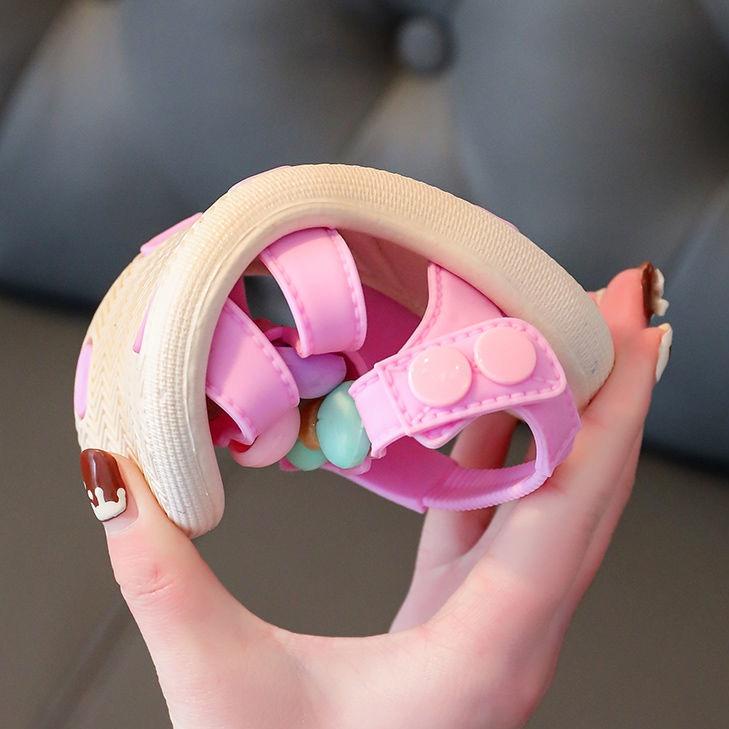 Langsung Beliii.. SANDAL ANAK PEREMPUAN MOTIF PITA BULAT UMUR 2-7 TAHUN