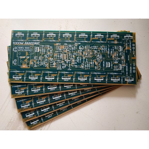 PCB Power Amplifier SOCL 506 TEF 2U 1000watt Input Balance 349