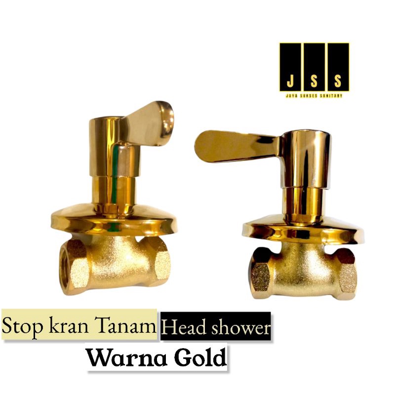 STOP KRAN WALL SHOWER TANAM STOP KRAN MURAH/STOP KRAN TANAM/KERAN WALL SHOWER GOLD