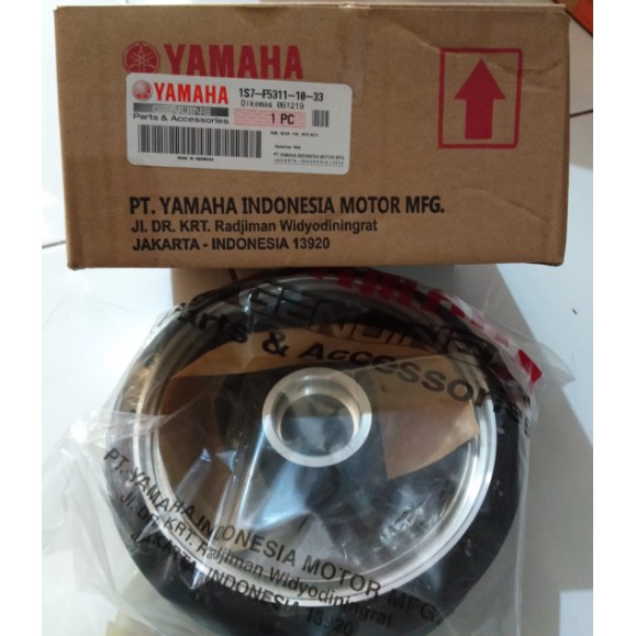 Tromol Belakang Yamaha Vega R New Jupiter Mx Hitam 1S7 F5311 10 33