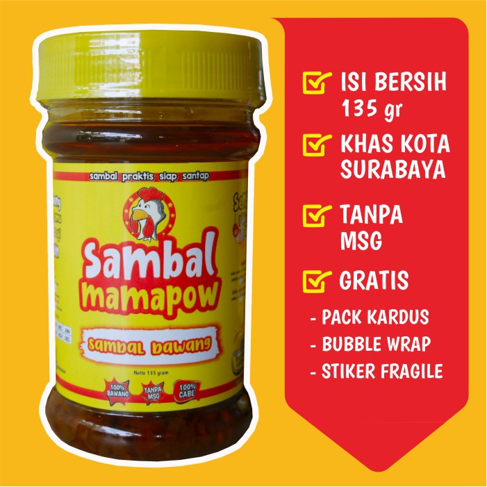 

Sambal Bawang Oleh Oleh Khas Surabaya