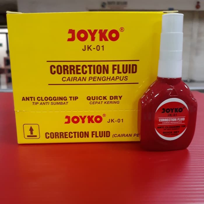 Tip Ex Joyko JK 01 Correction Tape Tipe x Joyko Correction Fluid JK-01