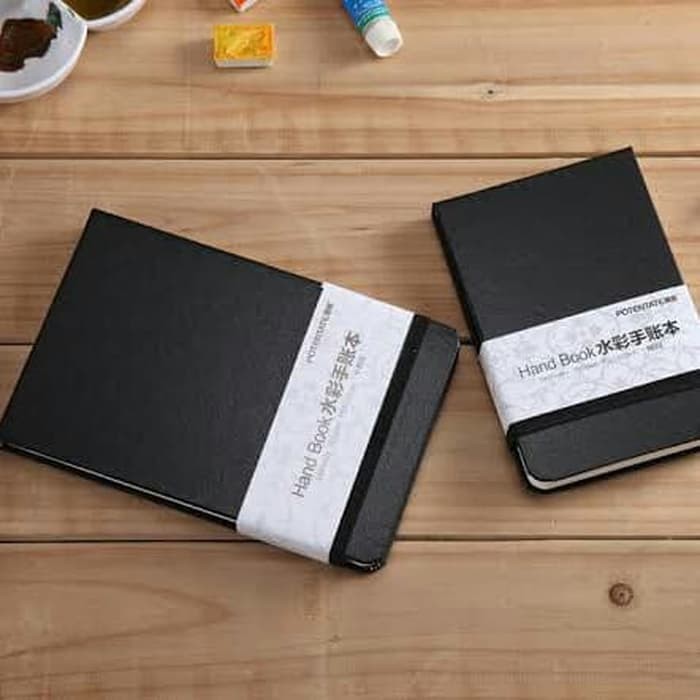 

Kiky Sketch Book - Papan Tulis Gambar - Lyra Sketch Book Potentate Watercolor Handbook 90X140Mm