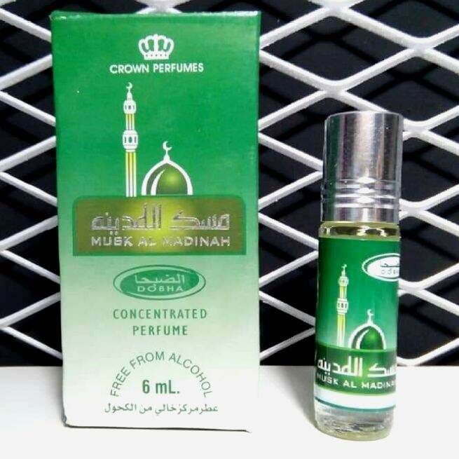 MUSK AL MADINAH Parfum DOBHA Kemasan 6ml Minyak Wangi Roll On Non Alkohol