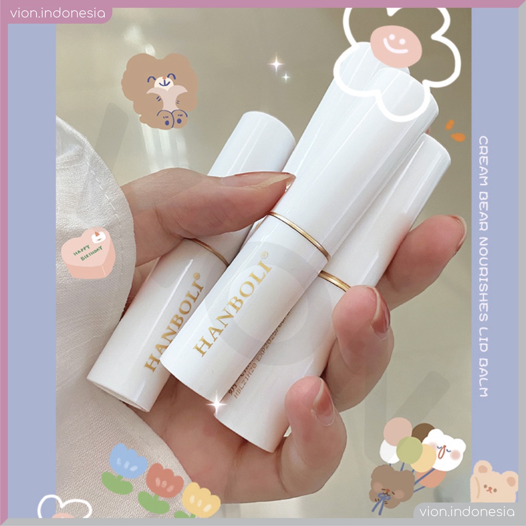 KACHI - HANBOLI Glitter Lip Balm Galaxy 24K Gold White Pelembab Bibir XX023