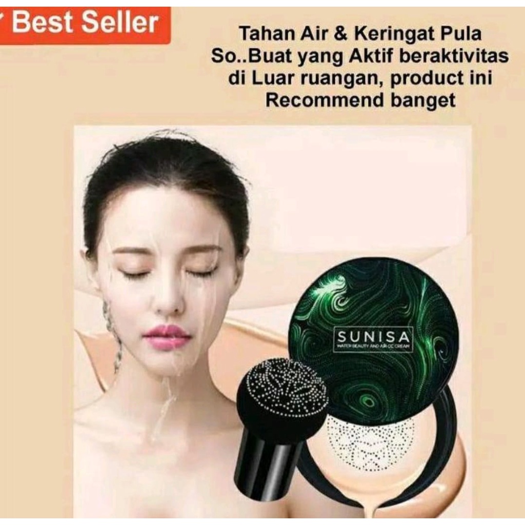 ⭐️⭐️BIG SALE⭐️ ⭐️ORIGINAL SUNISA ORI 100% Sunisa BB CUSHION MUSHROOM HEAD WATERPROOF