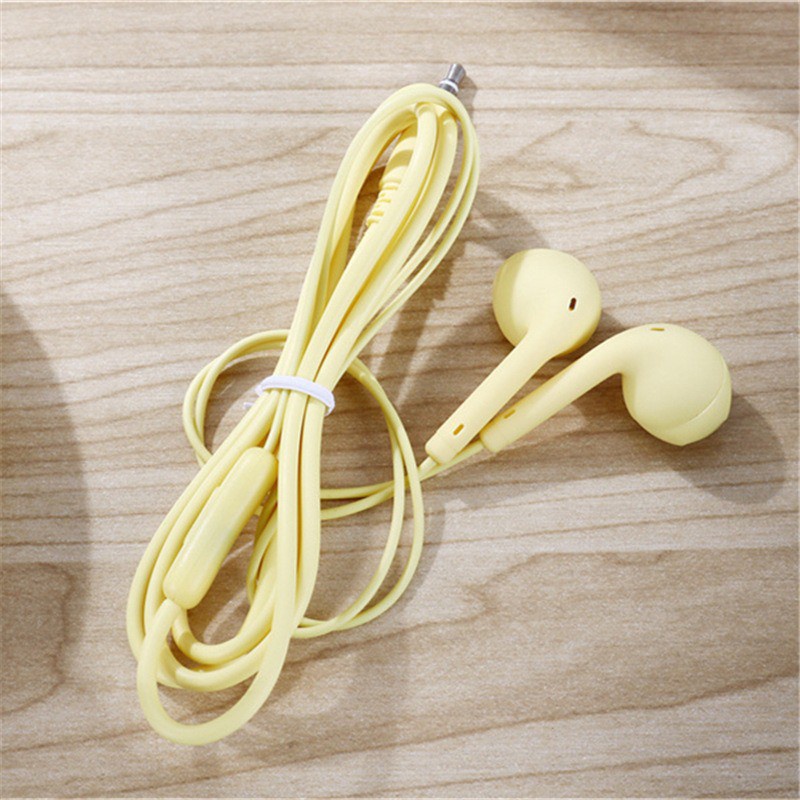 EARPHONE U19 HANDSFREE HEADSET MACARON EXTRA BASS MATE COLOR