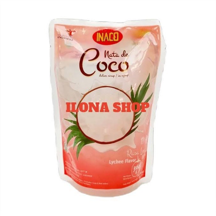 

INACO NATA DECOCO LYCHEE 360 GR / NATA DE COCO LECI 360GR