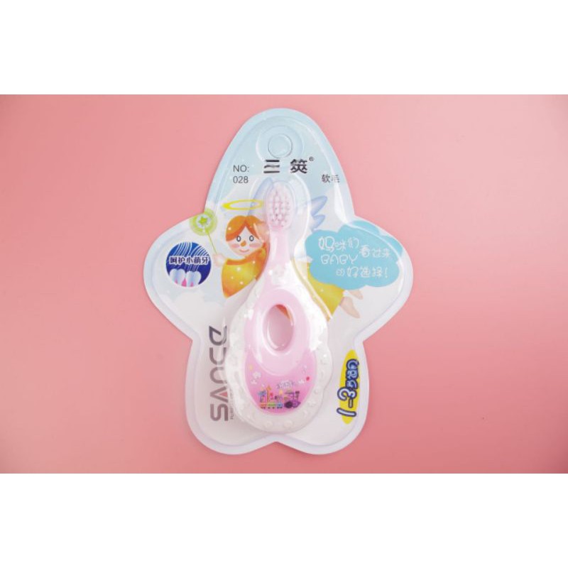 1234OS - Baby Toothbrush - Sikat Gigi Bayi - Step One ( 1 ~ 3 Tahun )