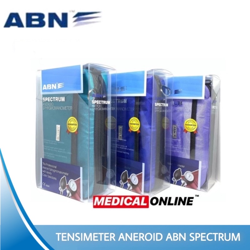 TENSIMETER ANEROID ABN SPECTRUM TENSI METER SPYGMOMANOMETER MANUAL MEDICAL ONLINE MEDICALONLINE