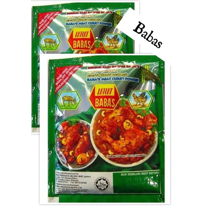 

Babas Meat Curry 250Gr