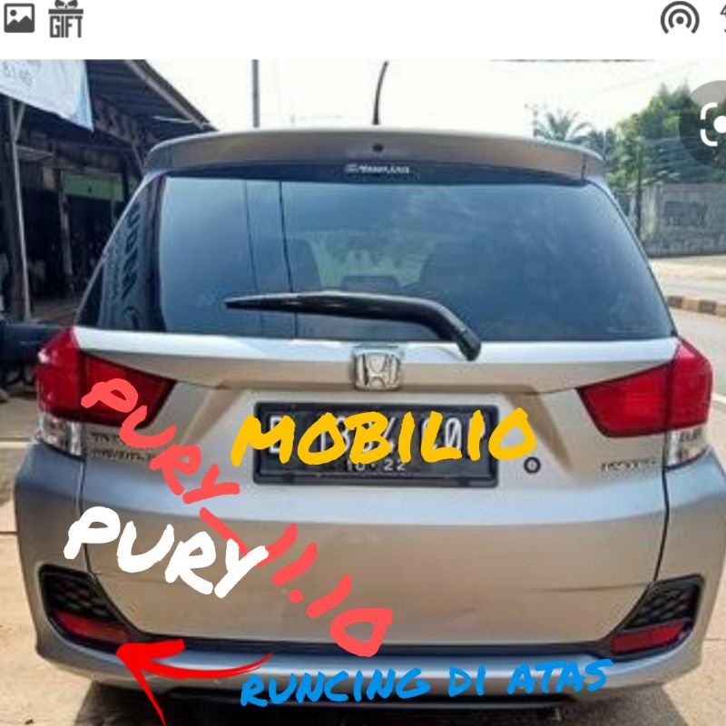 mata kucing Reflektor Bumper Belakang HONDA MOBILIO E S RS 2014 2015 2016 2017 2018 2019 ORI