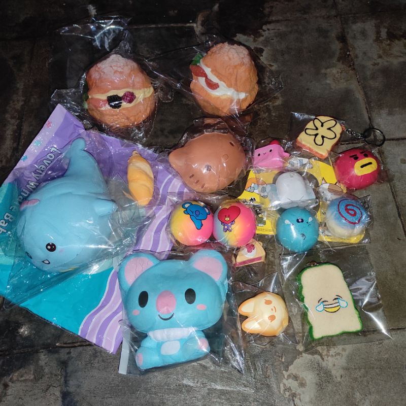 Flashsale Squishy Licensed ada CDN, SSI, JDream, ibloom, dll (Preloved)