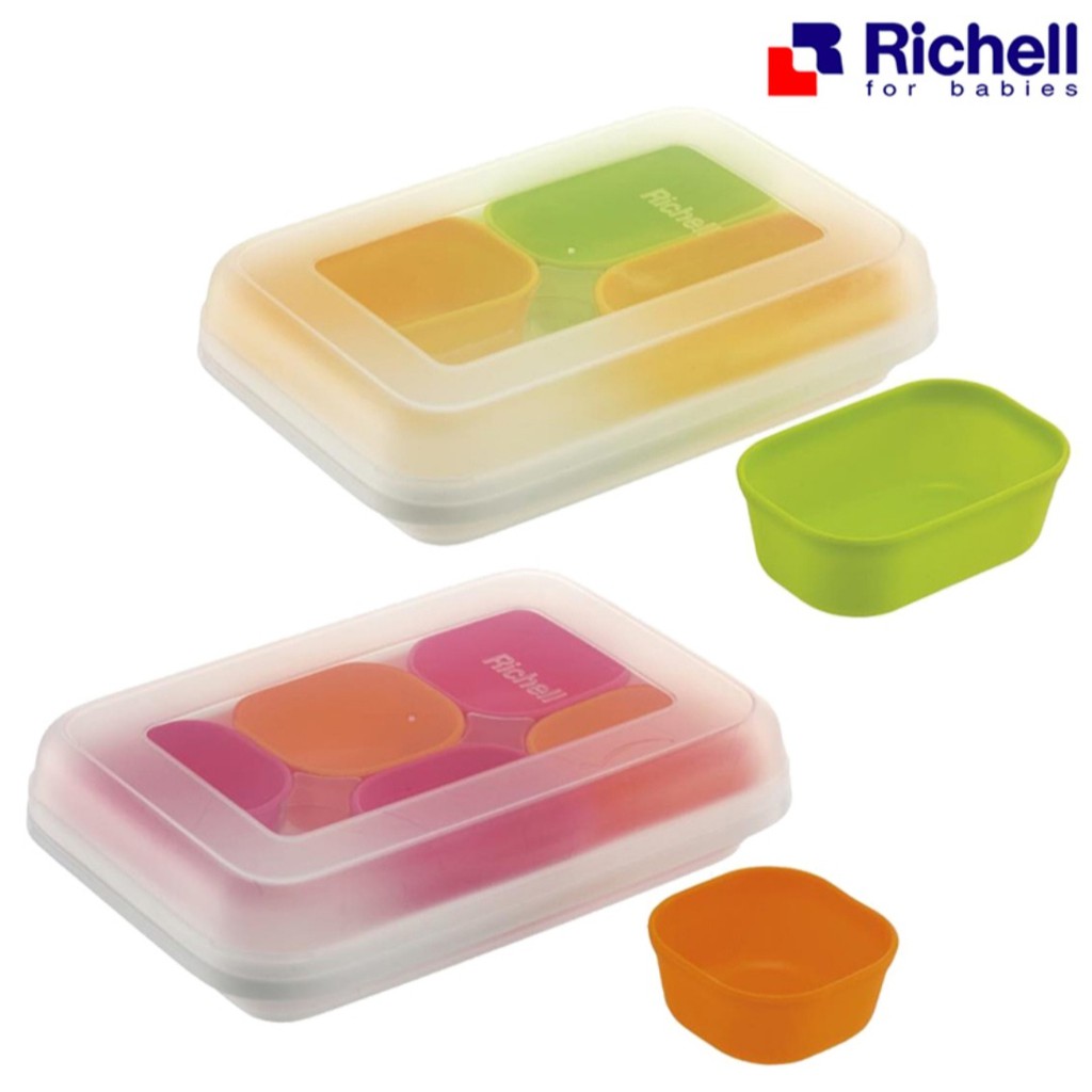 Richell Dividable Freezing cup / Container MPASI