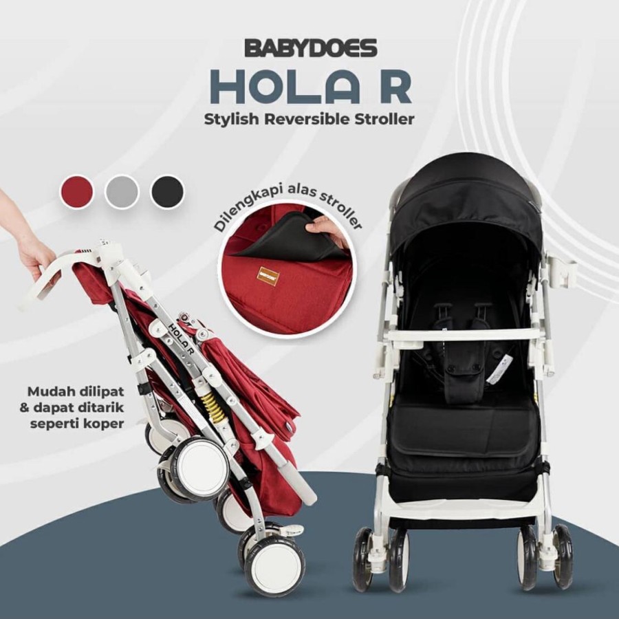 stroller babydoes hola babydoes olla R Olla R + Olla new kereta dorong bayi