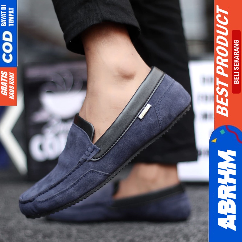 Abrhm Kilian - Sepatu Slip On Pria Casual