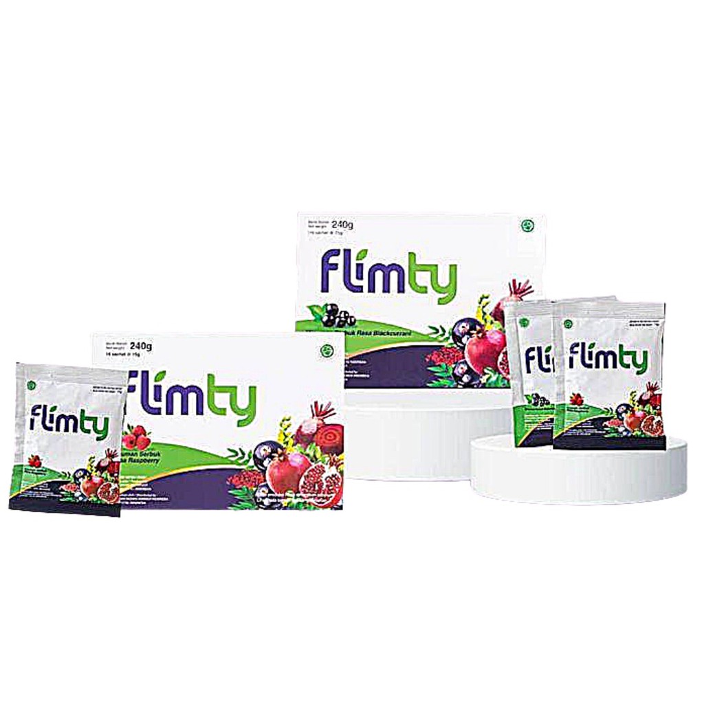 [PROMO SPESIAL] BPOM FLIMTY FIBER DIET &amp; DETOX 1 BOX isi 16 SACHET pelangsing obat kurus diet HALAL