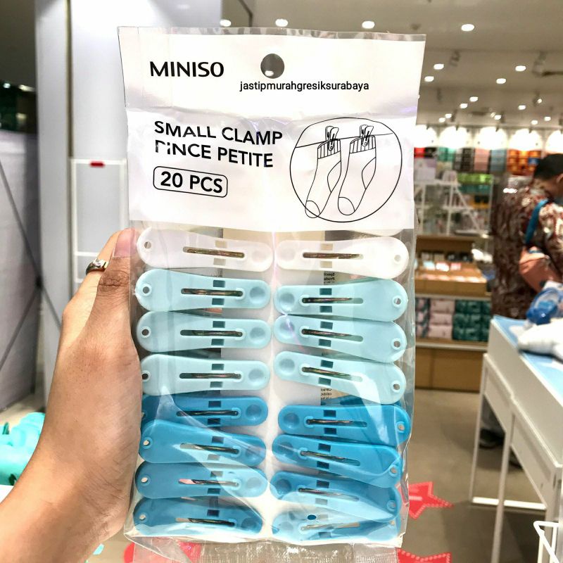 SMALL CLAMP 20PCS JEPITAN BAJU MINISO