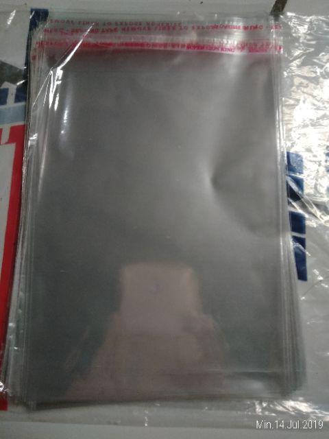 Plastik Opp Size 14x18 Cm Serbaguna Untuk Undangan Souvenir Roti Kue Ada Perekat