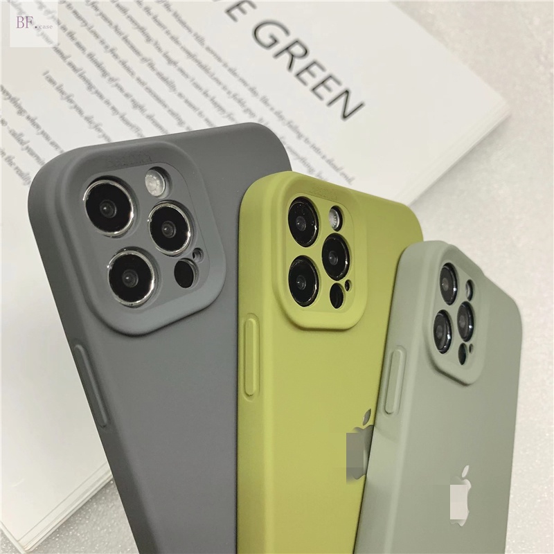 Soft Case Pelindung Lensa Jendela Besar Bahan Silikon Untuk Iphone 11 12 13 Pro Max X XR