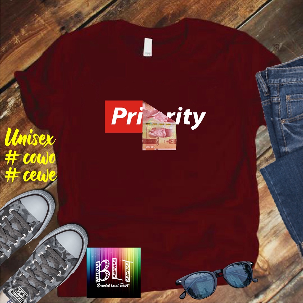 Cod Diskon Promo Gratis Ongkir Kaos Priority /Kaos Terlaris Kualitas Terjamin Kaos Pria Distro Hits 2022/Kaos Murah Kaos Cotton 30s Kaos katun/Pakaian Pria Kaos Pria Dan Pakaian Wanita Kaos Viral/Best Seller Pakaian Pria