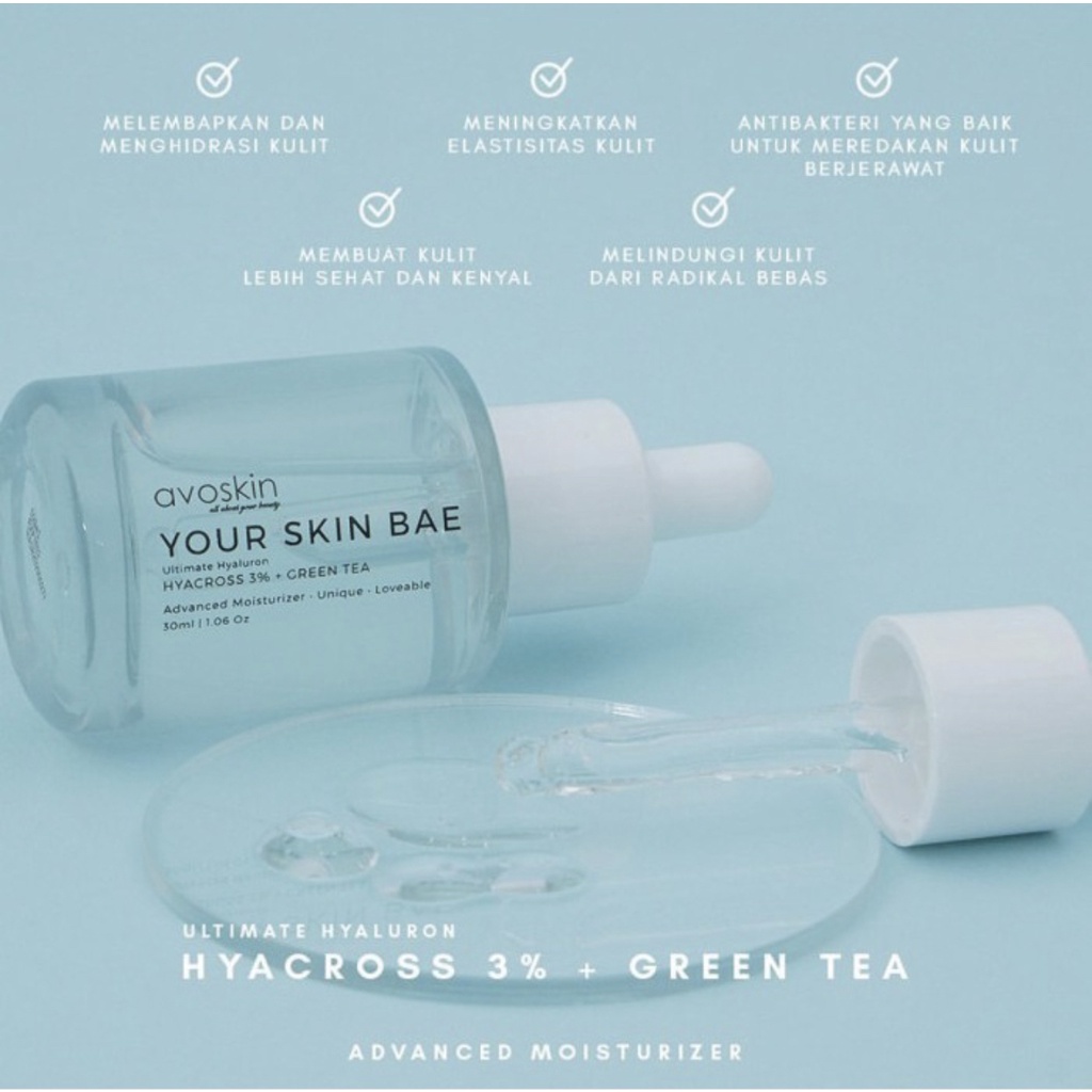 AVOSKIN YSB Your Skin Bae Serum | Niacinamide/ Salicylic/ Hyacross/ Collagen/ Alpha Arbutin/ Mugwort