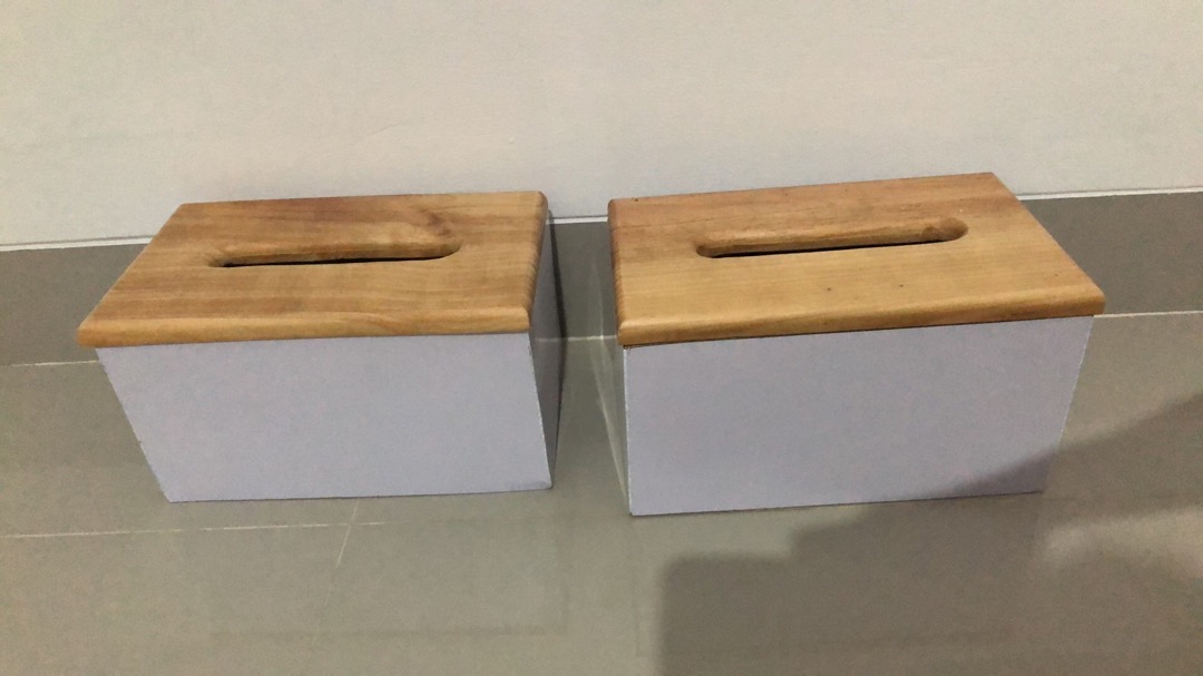 Wooden Tissue Box/tempat Tisu Kayu/kayu Pinus Jati Belanda/kayu Jati Belanda Oven