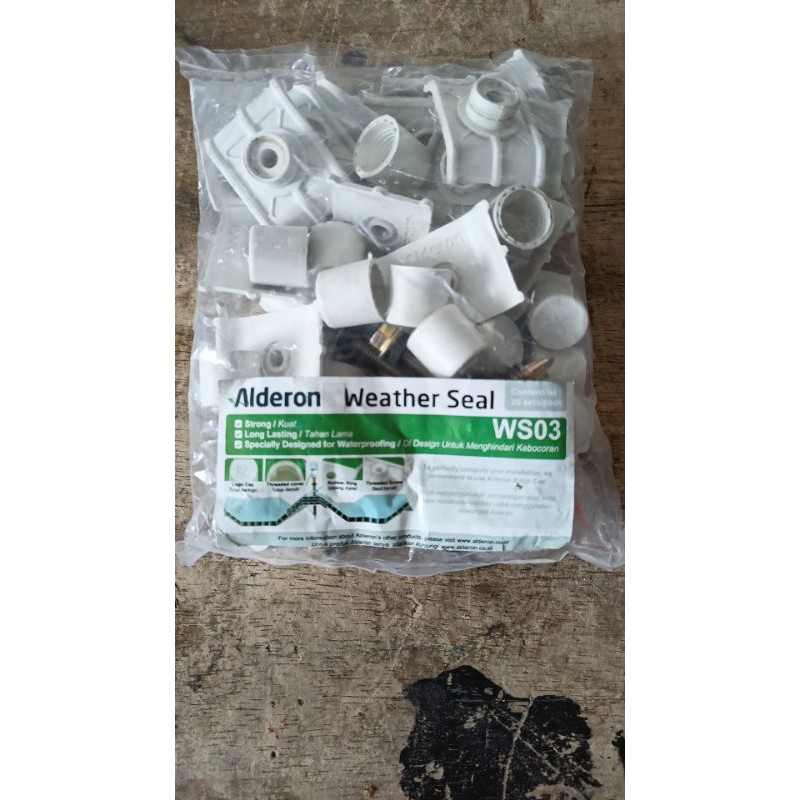 baut/ sekrup alderon weather seal alderon twinwall / alderon R830/R860 ws03