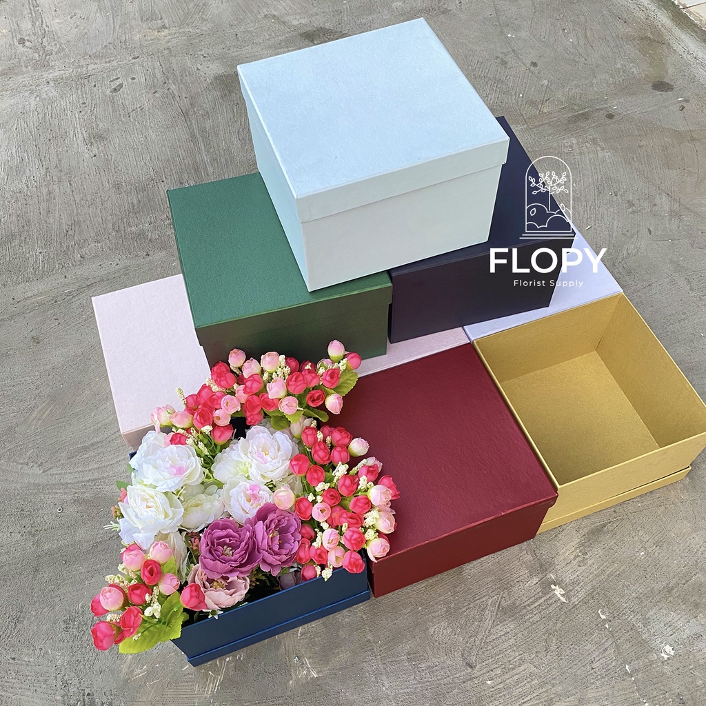 

Bloom Box Flower Kotak / Kotak Bunga Kotak Kado